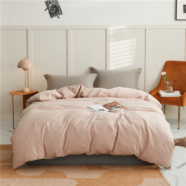 Funda de Almohada Térmica Minimalista de Color Sólido para Otoño e Invierno - Image 4