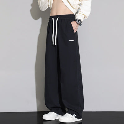 Pantalones Rectos Holgados para Hombre - Corte Ancho y Versátil - Image 8