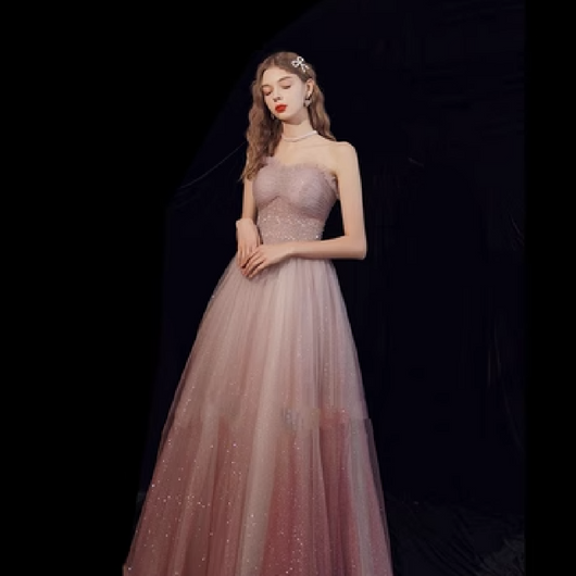 Vestido de Fiesta Beaded Toast con Detalles Brillantes - Image 4