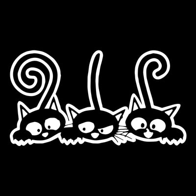 Adhesivo Decorativo de Gato para Auto - Personalidad y Estilo - Image 3