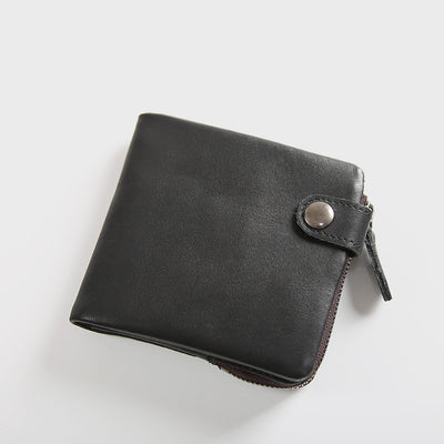 Billetera de Cuero Genuino Compacta para Estudiantes y Jóvenes Profesionales - Image 7