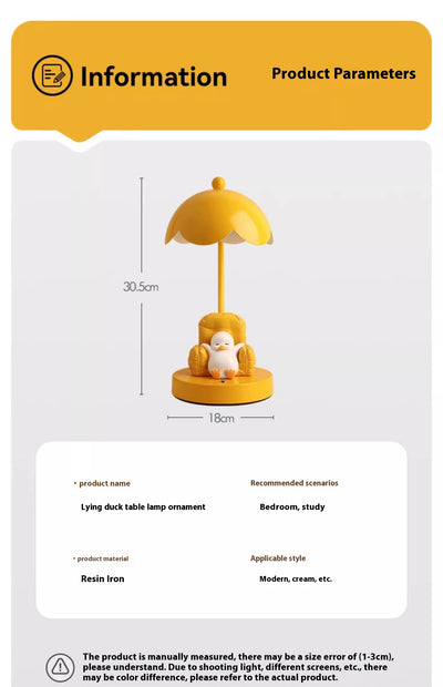 Lámpara Nocturna Patito Amarillo - Luz Suave para Niños - Image 16