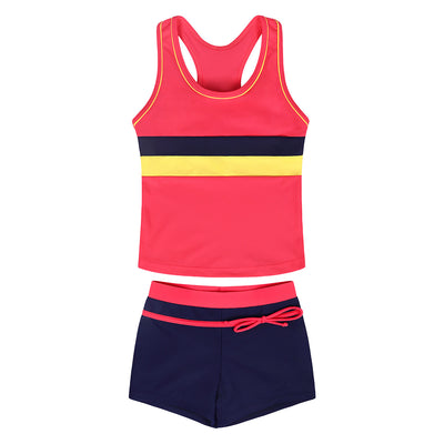 Traje de Baño Deportivo para Niñas con Protector de Pecho - Image 12