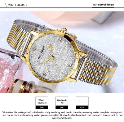 Reloj Silk Dial con Malla de Diamantes - Image 13