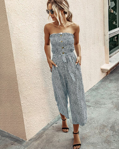 Jumpsuit para Mujer con Bolsillos de Pecho y Cierre Ajustable - Image 7