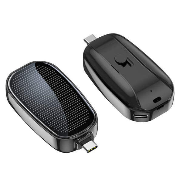 Carregador Solar Portátil de Emergência com Carregamento Sem Fio