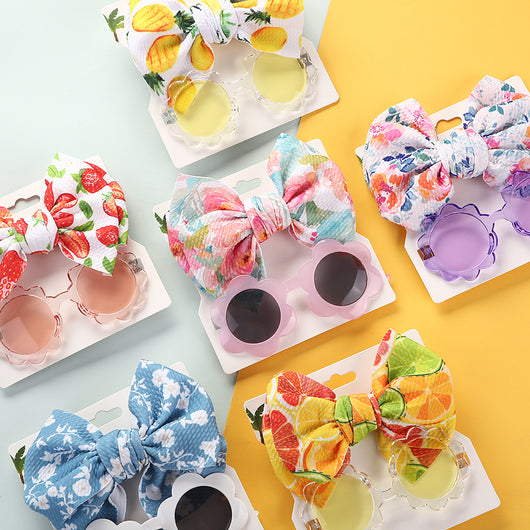 Gafas de Sol Infantiles con Diadema - Protección UV para Niños y Niñas