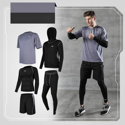 Conjunto de Entrenamiento Baloncesto 5 Piezas Secado Rápido - Image 15
