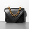 Bolsa Mensajera de Cuero con Cadena - Colección Verano