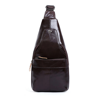 Chaqueta de Cuero Retro Premium para Hombre - Pecho Reforzado - Image 9