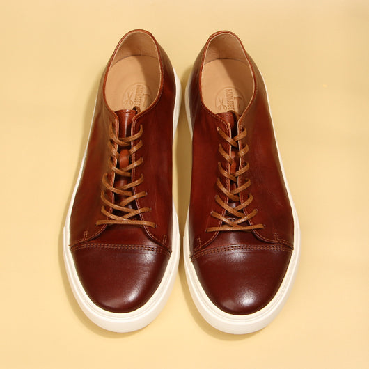 Zapatos Casuales de Cuero Vintage Efecto Gastado - Image 12