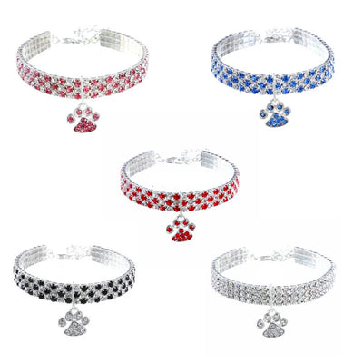 Collar Estirable de Diamante Multicolor para Gatos y Perros - Image 10