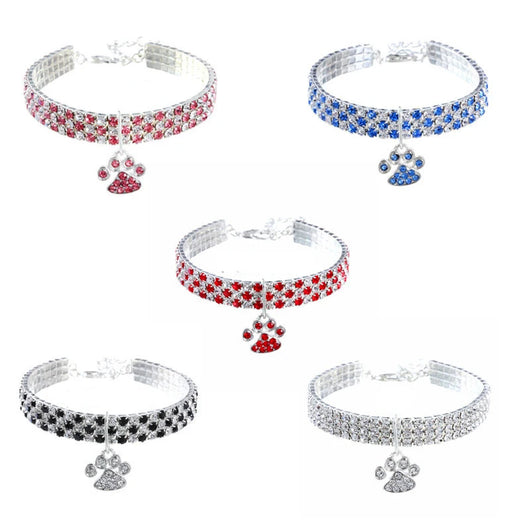Collar Estirable de Diamante Multicolor para Gatos y Perros - Image 10