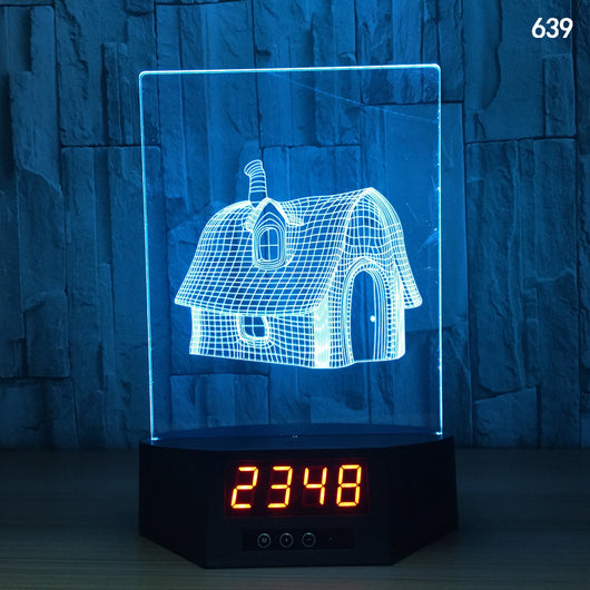 Lámpara LED Delfín 3D con Carga Inalámbrica - Luz Nocturna Brillante - Image 63