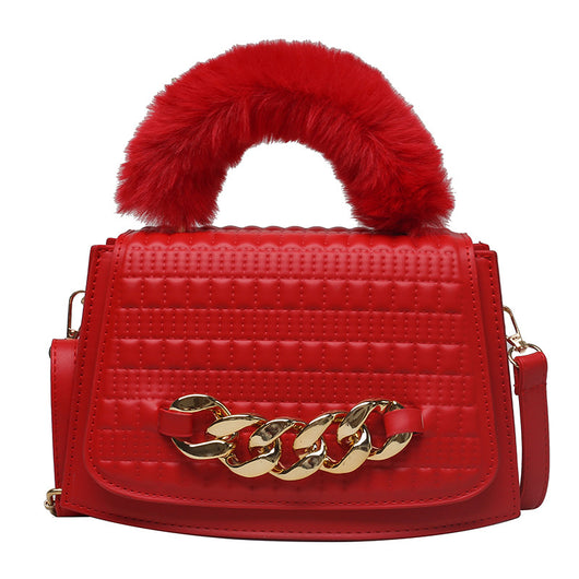 Bolso de Mano Acolchado con Cadena - Bandolera para Mujer - Image 11