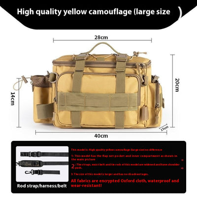 Bolsa de Almacenamiento Cruzada Luya Multifuncional para Pesca - Image 11
