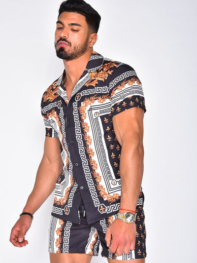 Camisa Estampada de Secado Rápido - Conjunto Casual para Hombre - Image 5