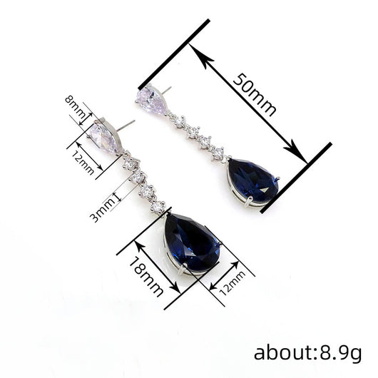 Aretes de Lujo Minimalista con Gota de Agua - Estilo Europeo y Americano - Image 6