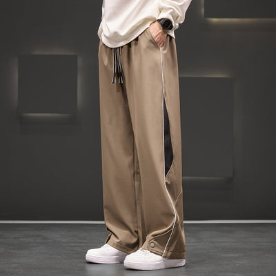 Pantalones Casuales Impermeables Talla Grande Hombre Corte Recto - Image 5