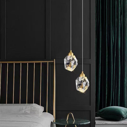 Lámpara de Cristal Minimalista para Dormitorio y Pasillos - Image 4
