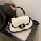 Bolso Tote Retro Premium Mate con Correa Cruzada Miniatura Redonda Otoño