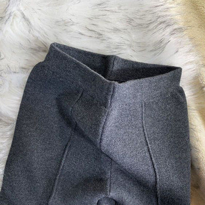 Pantalones Casuales de Punto Grueso para Niños - Corte Recto Pierna Ancha - Image 13