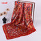 Pañuelo de Seda Estampado Anacardo Xinjiang Grande
