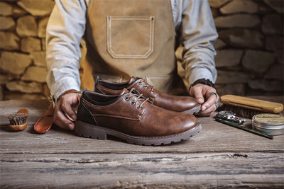 Zapatos Casuales de Cuero Estilo Británico Retro para Hombre - Image 21