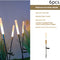 Energia Solar de 650 mm, 6 Peças