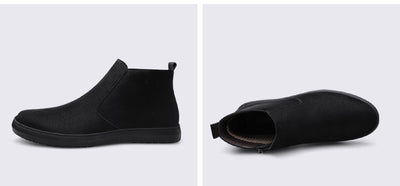 Botas Altas de Cuero Genuino con Acabado Frosted Retro - Image 18
