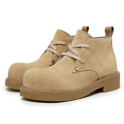 Botas Plataforma Estilo Británico con Altura Aumentada - Zapatos Derby Elegantes - Image 7