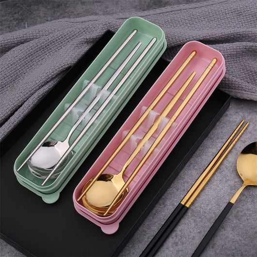 Juego de Cubiertos Completo para Comedor con Estuche Protector - Image 3