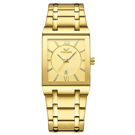 Reloj de Pulsera Cuadrado Impermeable con Calendario y Movimiento de Cuarzo - Image 15
