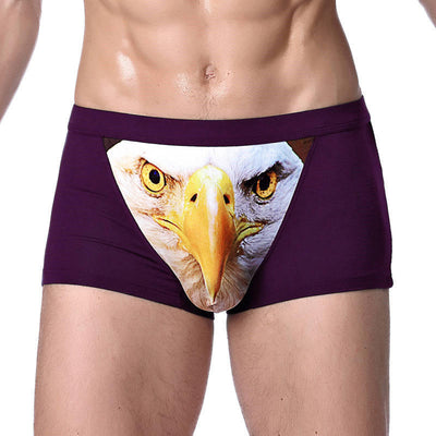 Bóxer para Hombre con Diseño de Lobo de Cuatro Cuernos - Image 11