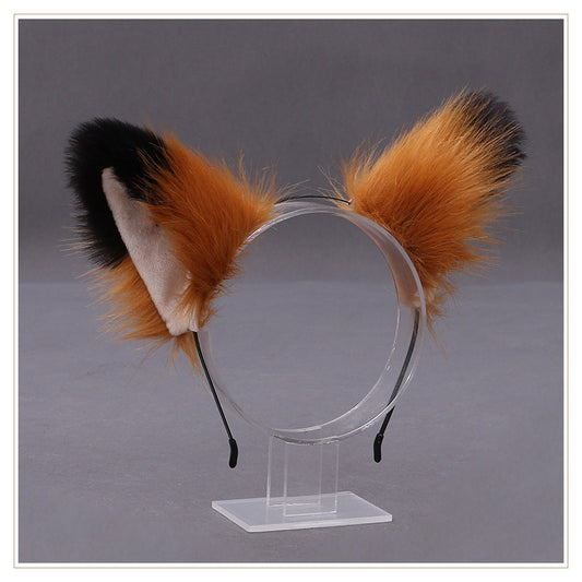 Orejas de Zorro Lolita de Peluche Hecho a Mano Estilo Japonés - Image 2