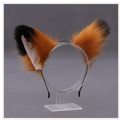 Orejas de Zorro Lolita de Peluche Hecho a Mano Estilo Japonés - Image 2