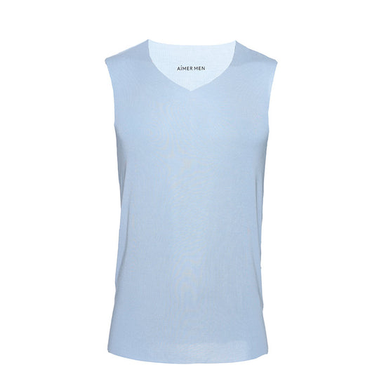 Musculosa Hombre Modal Elástica Ajustada - Colores Lisos - Image 5