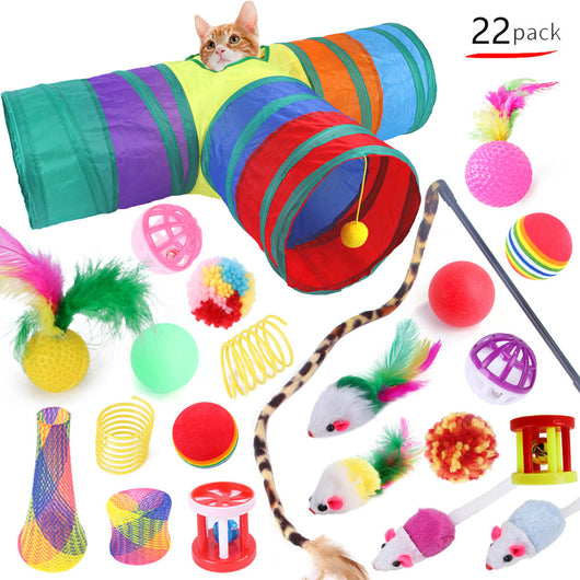 Set de 21 Juguetes Interactivos para Gatos - Varitas y Accesorios - Image 7