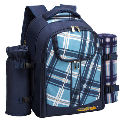 Set Completo de Bolsa Térmica para Picnic con Vajilla Portátil - Image 8