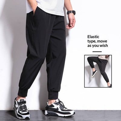 Pantalón Deportivo Plus Size Hombre Transpirable con Cintura Ajustable - Image 17