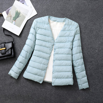 Chaqueta Térmica Ligera Cuello Redondo para Mujer - Image 35
