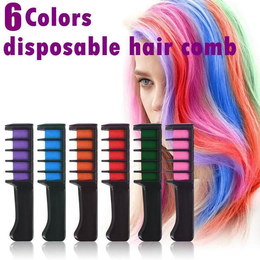 Tiza de Color Temporal para Cabello con Aplicador - Set Desechable - Image 2