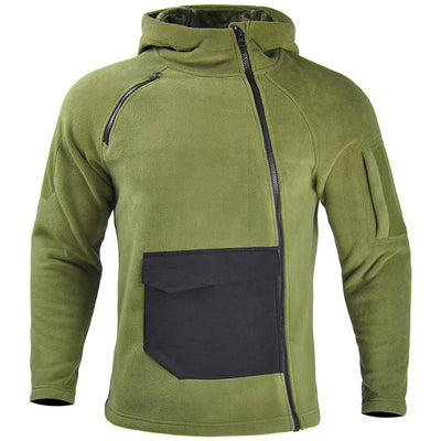 Sudadera con Capucha Camuflada para Hombre - Abrigo Outdoor Transpirable y Cálido - Image 5