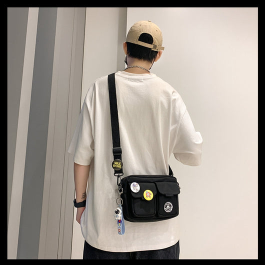 Bolsa Mensajera Crossbody para Hombre con Distintivo - Image 29