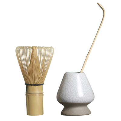 Cepillo Mezclador de Estilo Japonés y Accesorios para Ceremonia del Té - Image 8