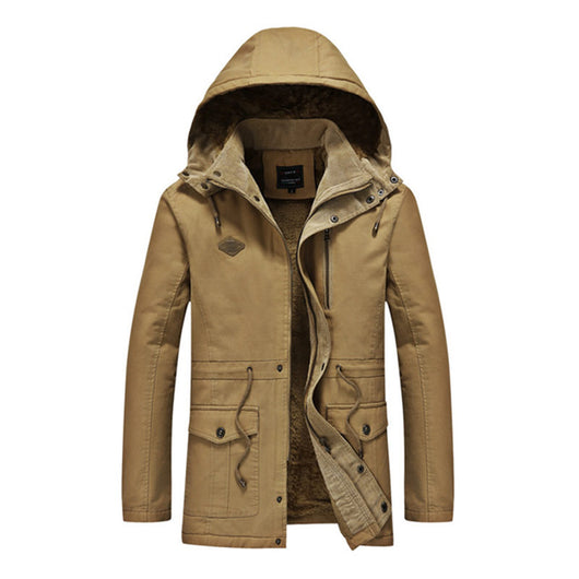 Chaqueta de Algodón Grueso para Hombre - Abrigo Cálido y Resistente - Image 5