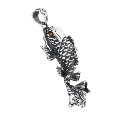 Dije de Plata Esterlina Dragón Saltador de Peces Diseño Personalizado Unisex - Image 5