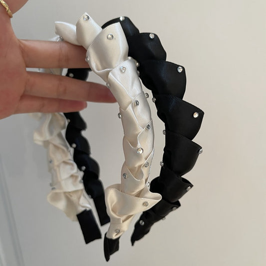 Diadema Diamante Retro Hada - Accesorio Versátil de Temperamento - Image 2