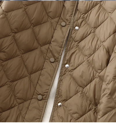 Abrigo Térmico Acolchado con Cuello Alto y Manga Larga - Image 12