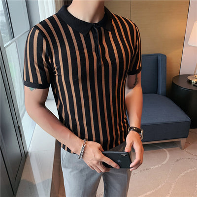 Polo Tejido Slim Fit Hombre con Gran Elasticidad - Image 9
